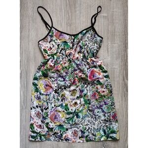 Kimchi Blue Urban Outfitters Womens Small Colorful Floral Tank Top
